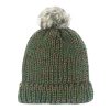 Elegant Winter Warm Classic Knitted Bobble Hat