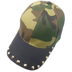 Unisex Fashion Camo Baseball Cap with Revi