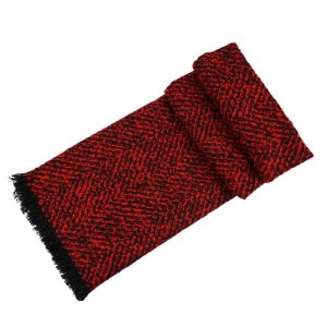 Winter Warm Fringed Women's Knitted Scarf