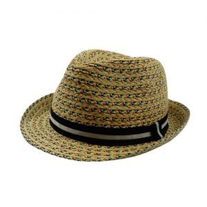 Custom Lady Handmade Straw Hat Fedora Hat-0