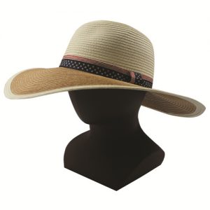 Custom Wholesale Paper Straw Hats for Women Sun Lady Straw Hat-0