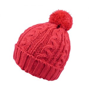 Custom Girls Simplicity Woollen Red Hat-0