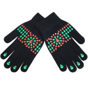 Children's Skull Print Warm Magic Gloves