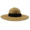 Custom Wholesale Summer Blank Straw Lady Hat Women Straw Hat for Sale-1501