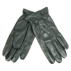 Light and Convenient Winter Warm Calfskin Leather Gloves-0