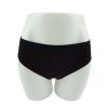 Black Cotton Underwear of Women-0