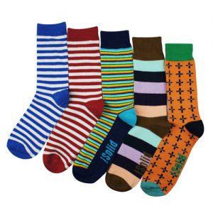 Mens Patterned Dress Socks