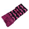 Lovely Women's Jacquard Scarf with Moustache Pattern