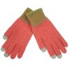 Ladies Jacquard Acrylic Touch Screen Gloves