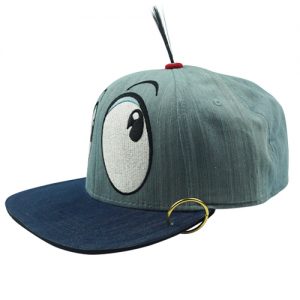 Cute Custom 3D Embroidery Snapback Caps with Decorations