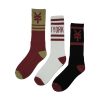 3-Pack Mens Sports Crew Socks