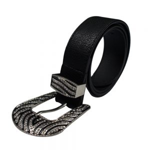 Wide Stitched Women Leather Belts-0