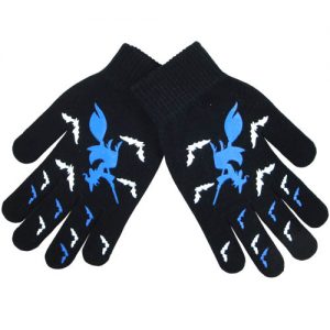 Cool Bat Print Children's Winter Gloves