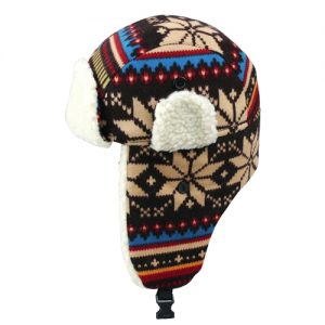 Jacquard Winter Unisex Warm Trapper Hat