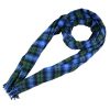 Custom Unisex Navy Woven Scarf For Sale-0